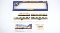 Fleischmann H0 6350 Zug Set Lufthansa Airport Express...