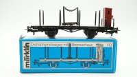 Märklin H0 4697 Drehschemelwagen mit Bremserhaus DR