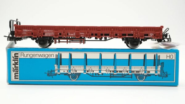 Märklin H0 4694 Rungenwagen Kbs 443 Rlmms 58 der DB
