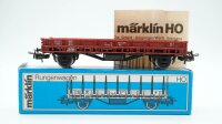 Märklin H0 4607 Rungenwagen (dunkelblaue OVP) DB