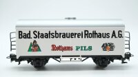 Märklin H0 4437 Bierwagen ROTHAUS (Kühlwagen)...