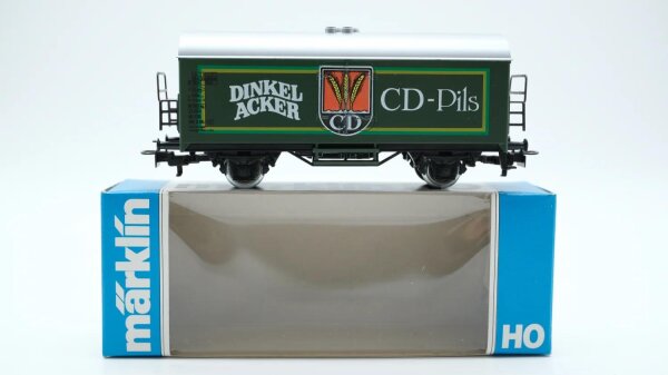 Märklin H0 4436 Bierwagen DINKELACKER (Kühlwagen)  Ichqrs 377 der DB