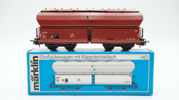 Märklin H0 4626 Großgüterwagen mit Klappdeckeldach DB