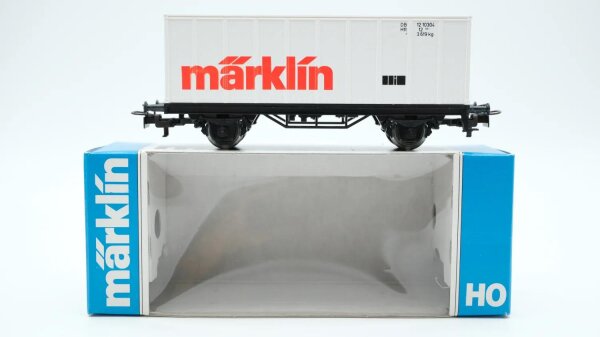 Märklin H0 4481 Behälter-Tragwagen Märklin (Containerwagen)  BT 30 der DB