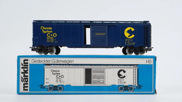 Märklin H0 4564 Gedeckter Güterwagen (Box Car)  Wagen der C & O