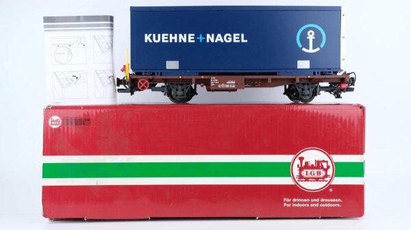 LGB G 40893 Containerwagen Kühne & Nagel ÖBB