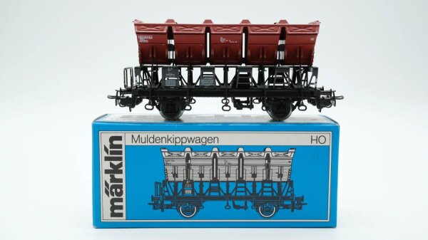 Märklin H0 4635 Muldenkippwagen Ommi 51 Fz 120 DB