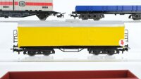 Märklin H0 Konvolut Gondula gedeckter Güterwagen Containertragewagen Niederbirdwagen DB/ua