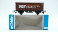 Märklin H0 4455 Behälter-Tragwagen...