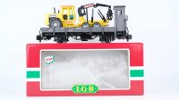 LGB G 40120 Niederbordwagen mit Bremserhaus und...