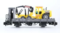 LGB G 40120 Niederbordwagen mit Bremserhaus und...
