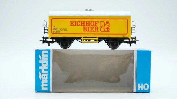 Märklin H0 4420 Bierwagen EICHHOF (Kühlwagen) Ichqrs der SBB