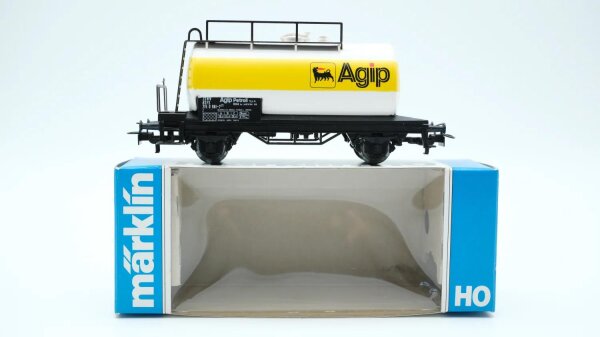 Märklin H0 4443 Mineralöl-Kesselwagen AGIP  Z der FS