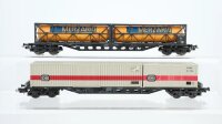 Roco H0 Konvolut Rungenwagen mit Ladung DB