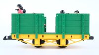 LGB G Hochbordwagen mit Sitzgarnituren und Figuren