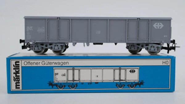 Märklin H0 4689 Offener Güterwagen mit Ladung Eaos SBB