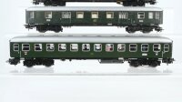 Märklin H0 Konvolut Grossraumwagen 1.Kl. 2.Kl. Packwagen DB