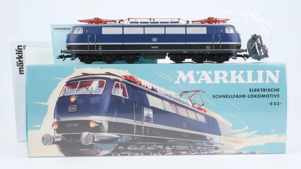 Märklin H0 37578 E-Lok BR E03 001 DB Wechselstrom Digital Sound mfx