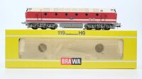 Brawa H0 0430 Diesellok BR 119 006-5 DR Wechselstrom