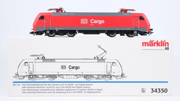 Märklin H0 34350 E-Lok BR 152 002-2 DB Cargo Wechselstrom Delta Digital