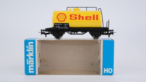 Märklin H0 4442 Mineralöl-Kesselwagen SHELL  Einheitskesselwagen der DB