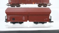 Lima H0 Konvolut Hochbordwagen Niederbordwagen mit Plane Mercedes Selbstentladewagen DB