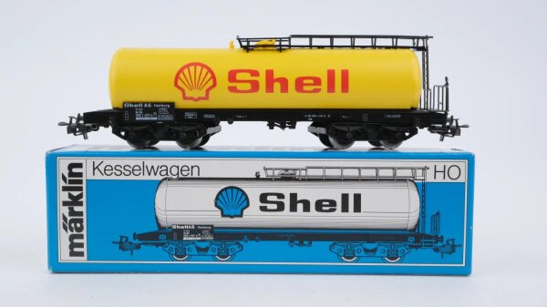 Märklin H0 4651 Mineralöl-Kesselwagen SHELL Einheitskesselwagen der DB