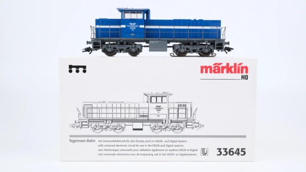 Märklin H0 33645 Diesellok G 1204 MaK Tegernsee-Bahn Wechselstrom Delta Digital