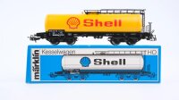 Märklin H0 4651 Mineralöl-Kesselwagen SHELL...