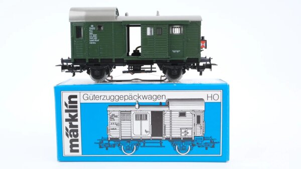 Märklin H0 4699 Güterzuggepäckwagen mit Zugrückleuchte Pwg DB