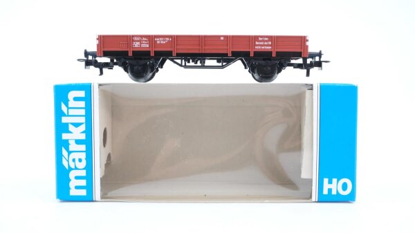 Märklin H0 4423 Niederbordwagen  Kklm 505  X 05 der DB  DRG  DSB  NSB