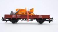 Märklin H0 4424 Niederbordwagen (mit Planierraupe)  Kklm 505  X05 der DB