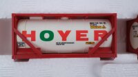 Märklin H0 47452 Taschenwagen mit Tankcontainern  Sdgkms 707 der DB AG