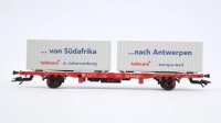 Märklin H0 47700 Containertragwagen HELLMANN der DB...