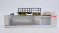 Märklin H0 4868 Schwerlast-Flachwagen mit Findlingen...