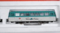 Märklin H0 3012 Schienenbus BR 798 mit Steuerwagen BR 998 Chiemgau-Bahn DB Wechselstrom (vermutlich verharzt)