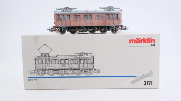 Märklin H0 3171 E-Lok BR D109 verschneit snöbelagd SJ Wechselstrom
