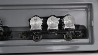 Märklin H0 2874 Güterzug BR E63 04 mit 3 Behältertragwagen Sonderserie zum 125-jährigen Märklin-Jubiläum Wechselstrom (vermutlich verharzt)