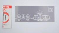 Märklin H0 2874 Güterzug BR E63 04 mit 3 Behältertragwagen Sonderserie zum 125-jährigen Märklin-Jubiläum Wechselstrom (vermutlich verharzt)