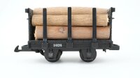 LGB G 1026 Stirnbordlore mit Holzladung und Rungen