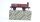 Trix Express H0 20/75 Niederbordwagen mit Bremserhaus DRB