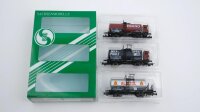 Sachsenmodelle H0 14101 Kesselwagen Set Ep.II DRG