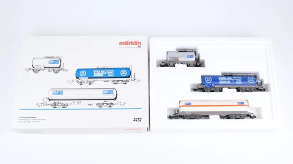 Märklin H0 4787 ETRA-Spezialgüterwagen der SBB-CFF