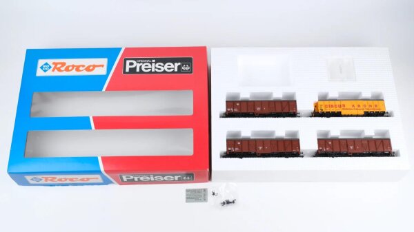 Roco H0 44009 Wagen Set Circus Krone DB