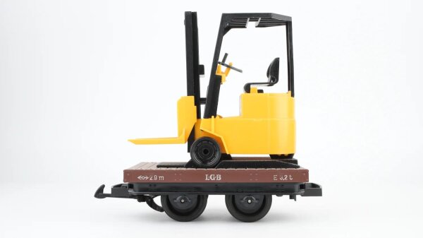 LGB G 40510 Flachwagen mit Gabelstapler