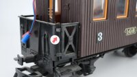 LGB G 3000 Personenwagen 3.Kl Braun