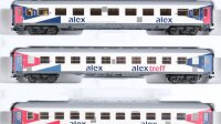 Märklin H0 42953 Schnellzugwagen-Set "alex"