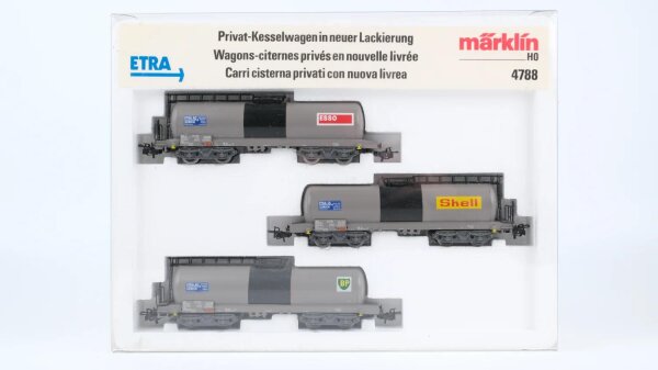 Märklin H0 4788 Privat-Kesselwagen in neuer Lackierung ETRA AG SBB-CFF