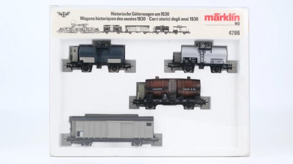 Märklin H0 4786 Historische Güterwagen um 1930 SBB CFF