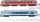Märklin H0 42724 Personenwagen Set Express Paris Budapest ÖBB MAV